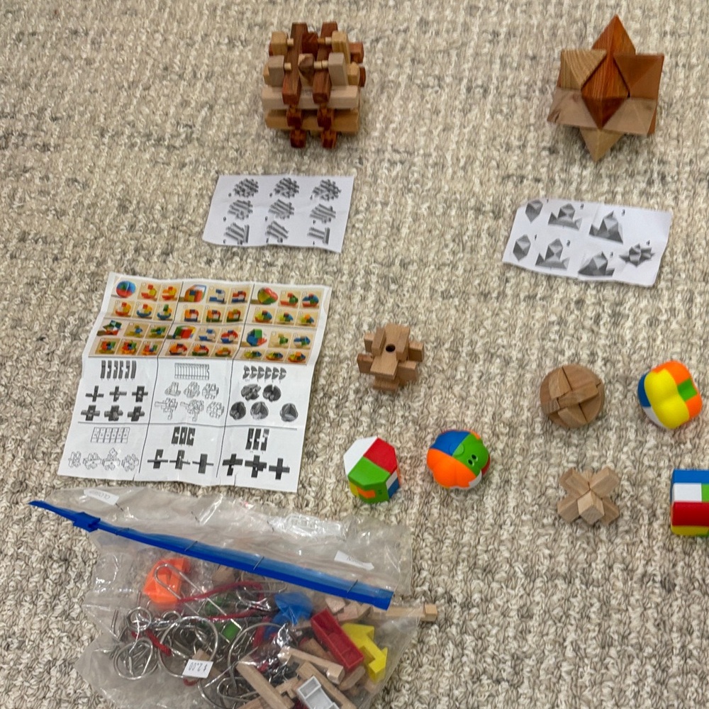 Wooden Puzzle Set for Kids